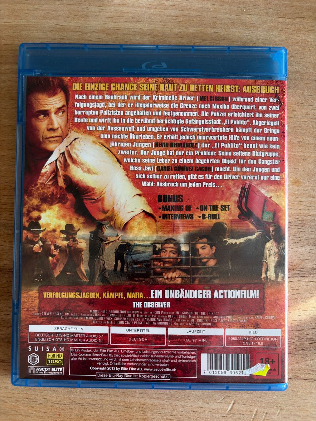Tutti i DVDs: Get the Gringo – Usato da Hombrechtikon venduto da Dokmasa 1