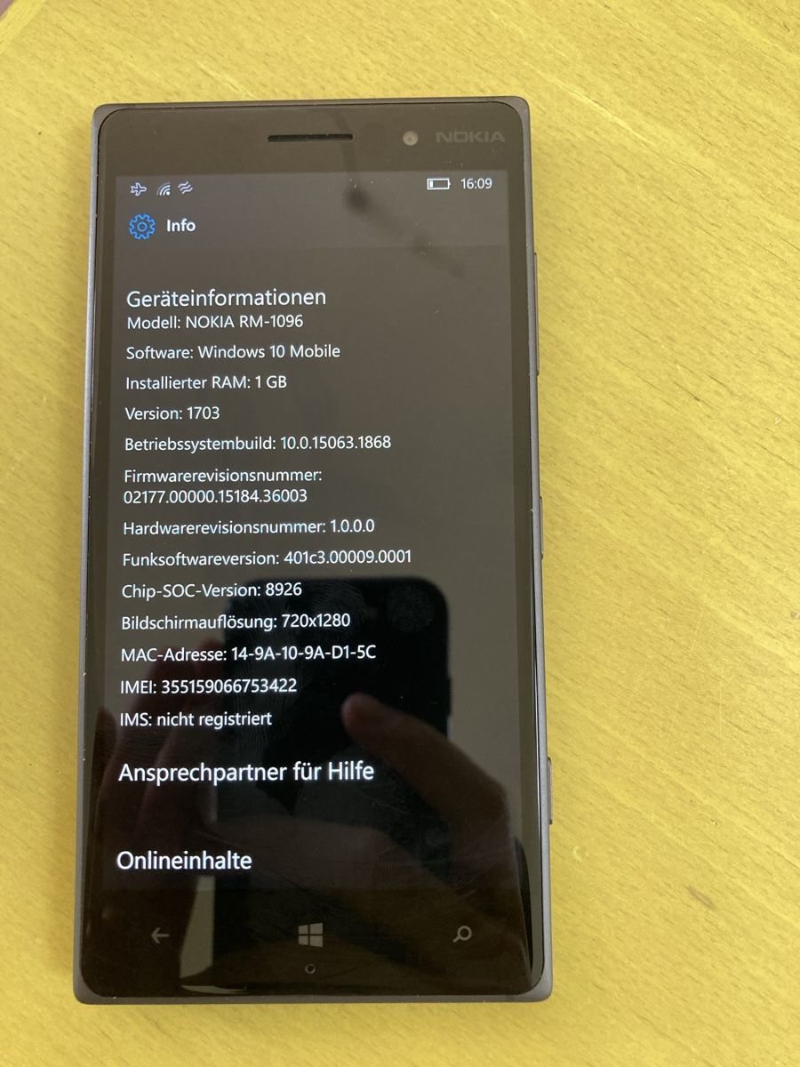 Nokia Handys / Smartphones: Nokia Lumia 830 Windows 10 Handy – Gebraucht aus Flawil von rcnkr 8