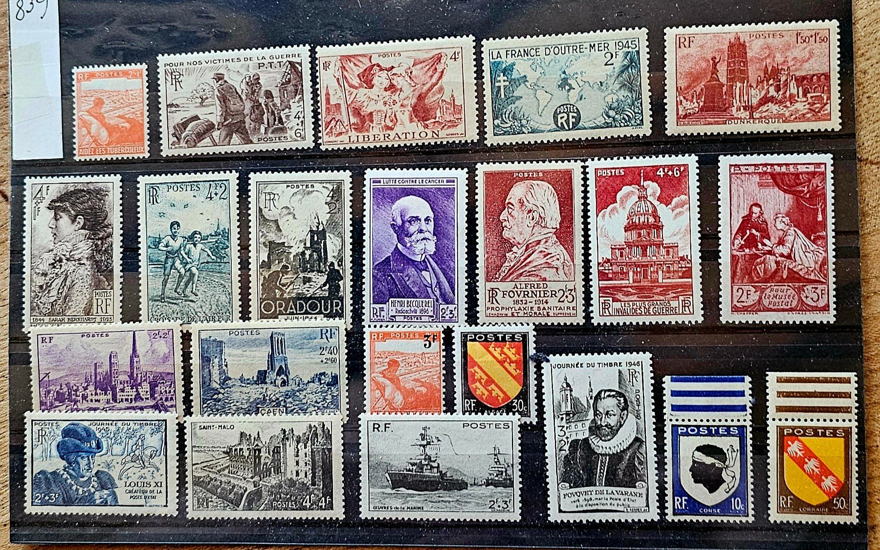 Tous les timbres: FRANCE anciens  neufs ** – Neuf (Voir description) à Les Valettes par Nuba1