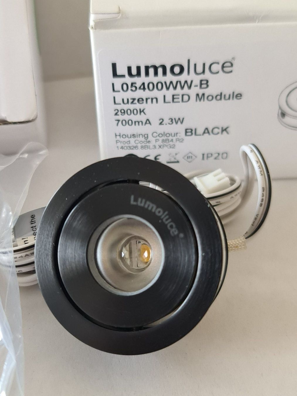 Lampade: Lumoluce LUZERN LED Einbauspot Möbeleinbau oder Deckeneinbau – Nuovo e nell'imballaggio originale da Uerkheim venduto da Kaufoption
