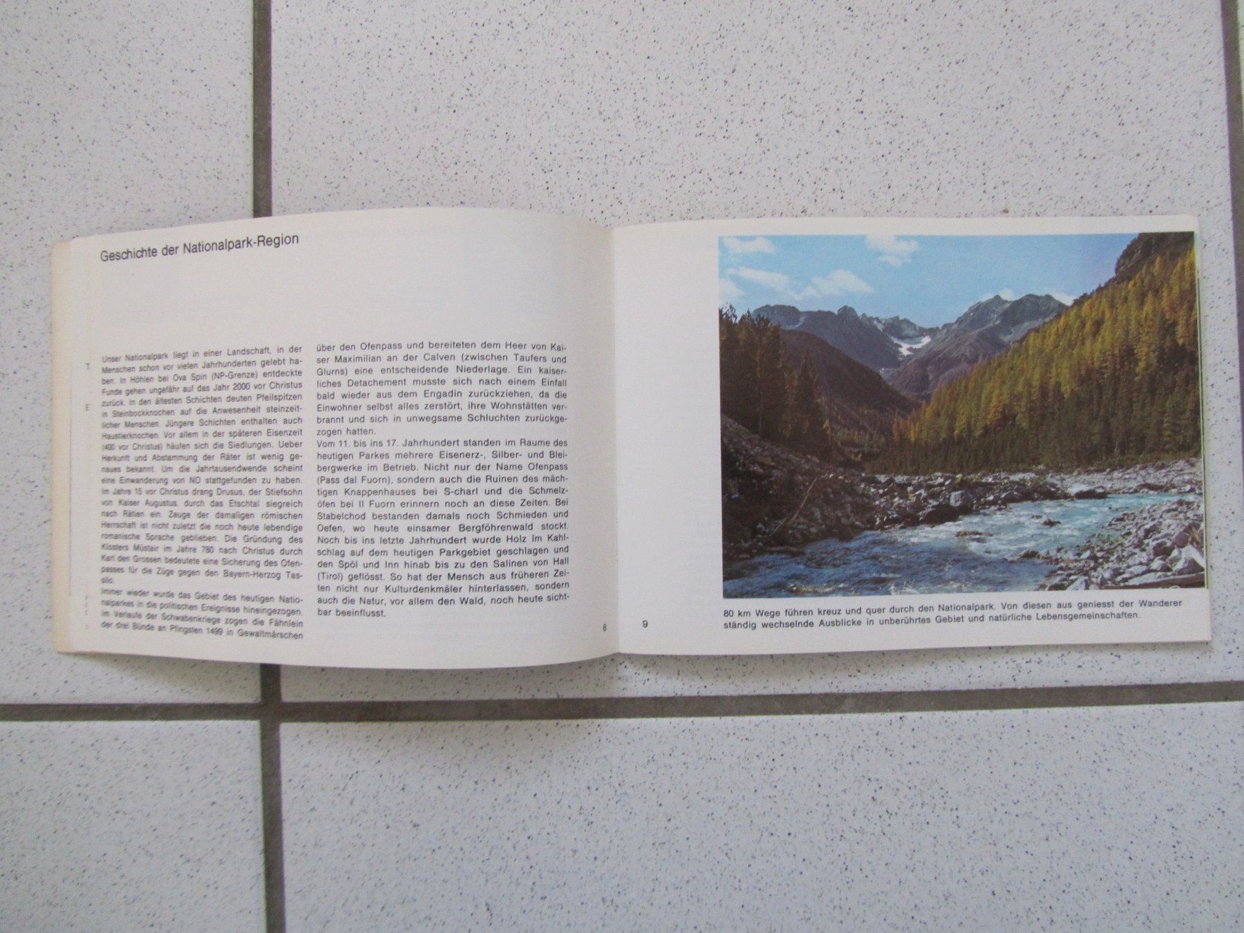 Cartes géographiques & atlas: Schweizer Nationalpark, Wanderführer, Landkarten, 1978 – D'occasion à Weiningen ZH par dietsch57 5