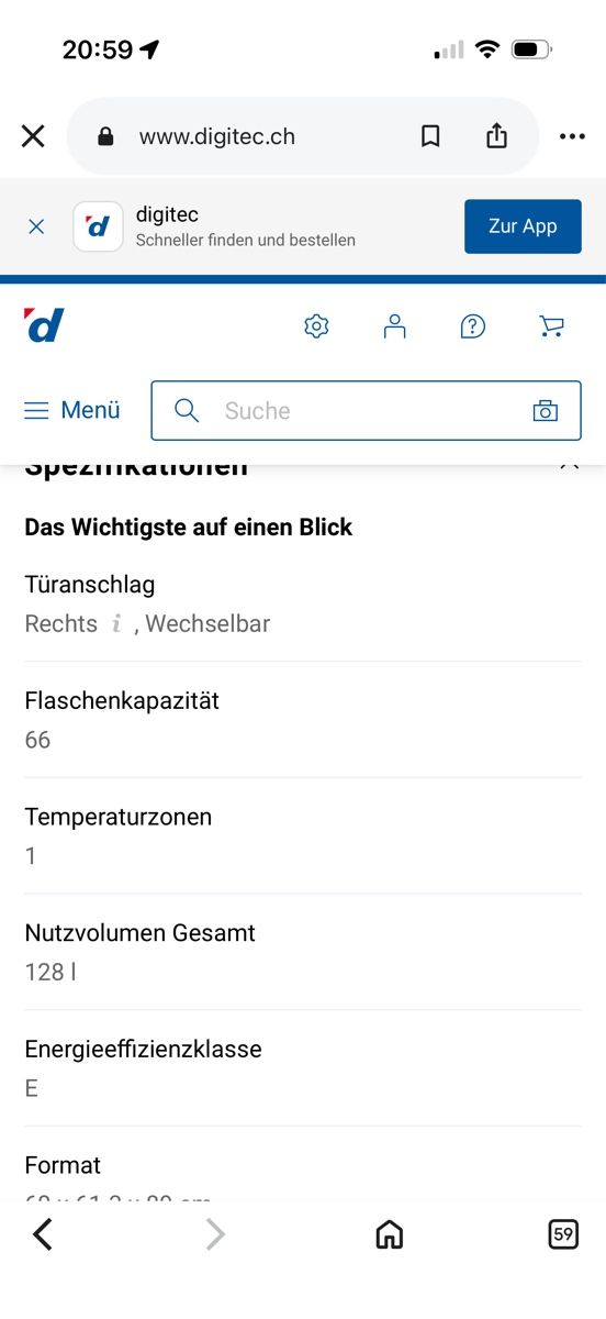 Kühlschrank: Weinkühlschrank – Neu (gemäss Beschreibung) aus Menzingen von broiler27 3