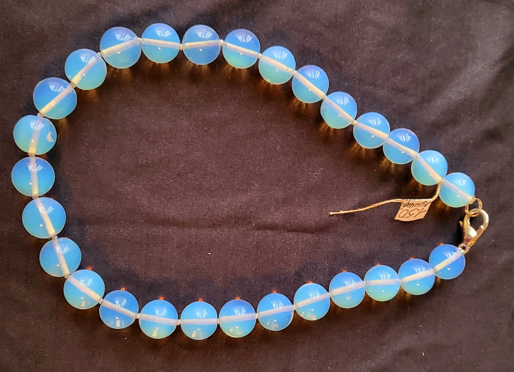 Catenine: Collier pierres de lune. – Nuovo (secondo la descrizione) da Neuchâtel venduto da wikit