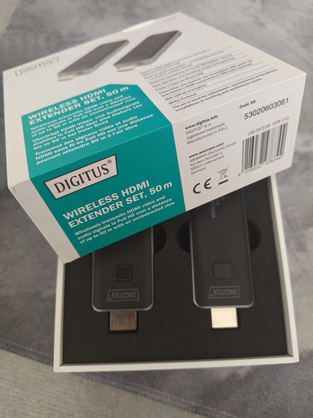 Unità & Adattatore: DIGITUS Wireless HDMI Extender Set 50 m neu – Nuovo e nell'imballaggio originale da Sargans venduto da ver_ncy5 1