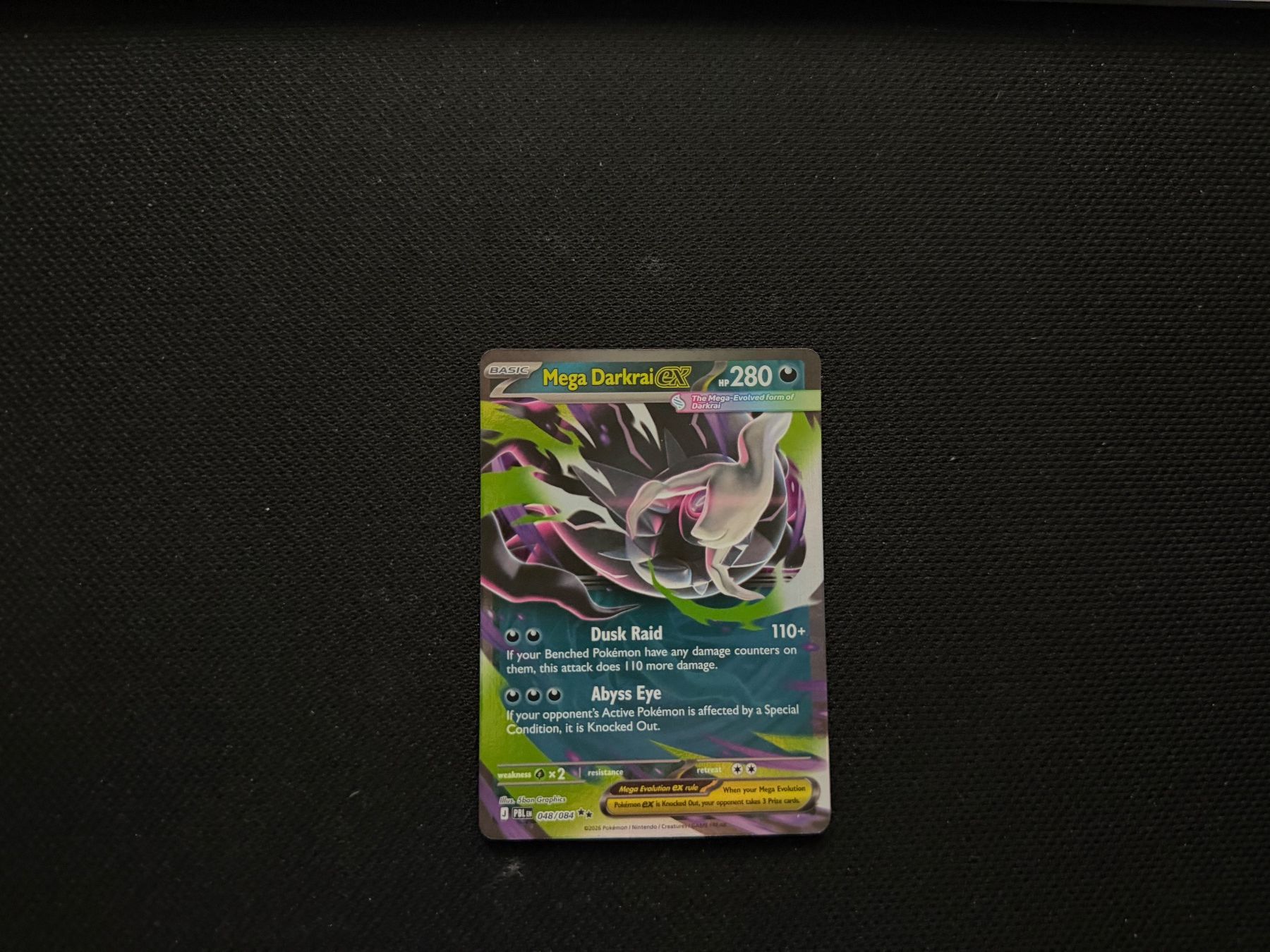 Pokémon Sammelbilder & Trading cards: Mega Darkrai ex 048/084 – Gebraucht aus Zürich von mountainwizard00