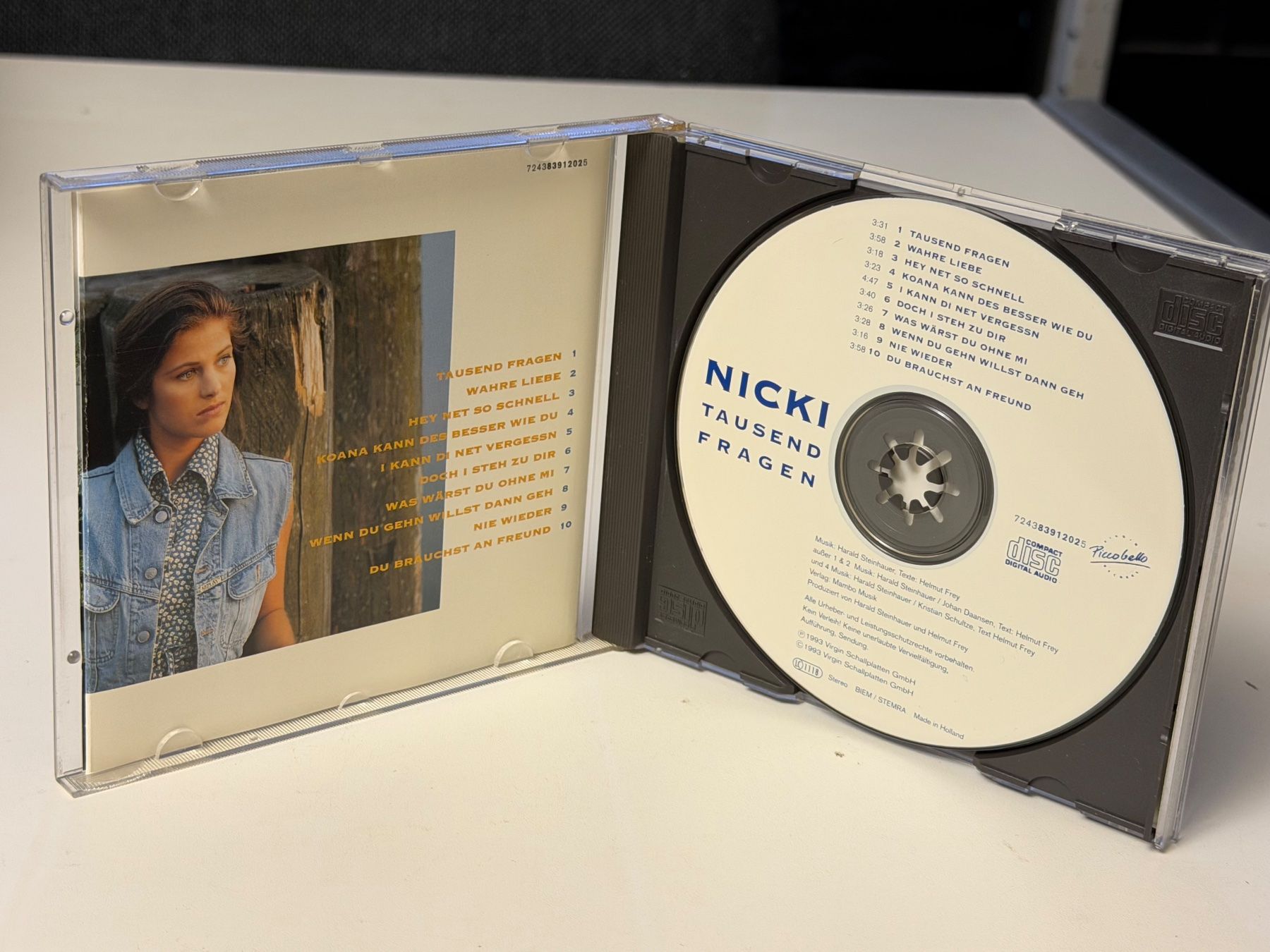 CD: Nicki - Tausend Fragen - HB21D – Nuovo (secondo la descrizione) da Küsnacht ZH venduto da Jazztilldawn 2
