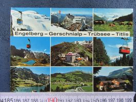 ENGELBERG GERSCHNIALP TRÜBSEE TITLIS ONW AK