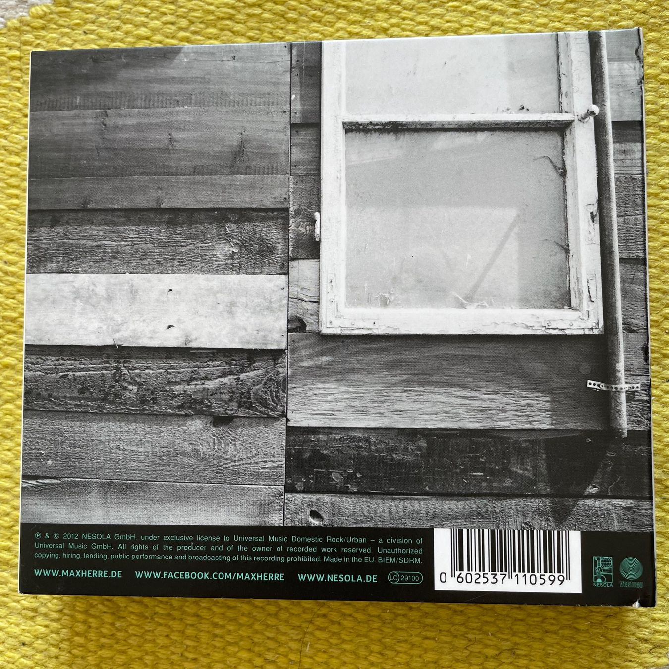 CD: MAX HERRE-2CD HALLO WELT (DIGIPACK) – Usato da Rorschacherberg venduto da CD-Roli 1