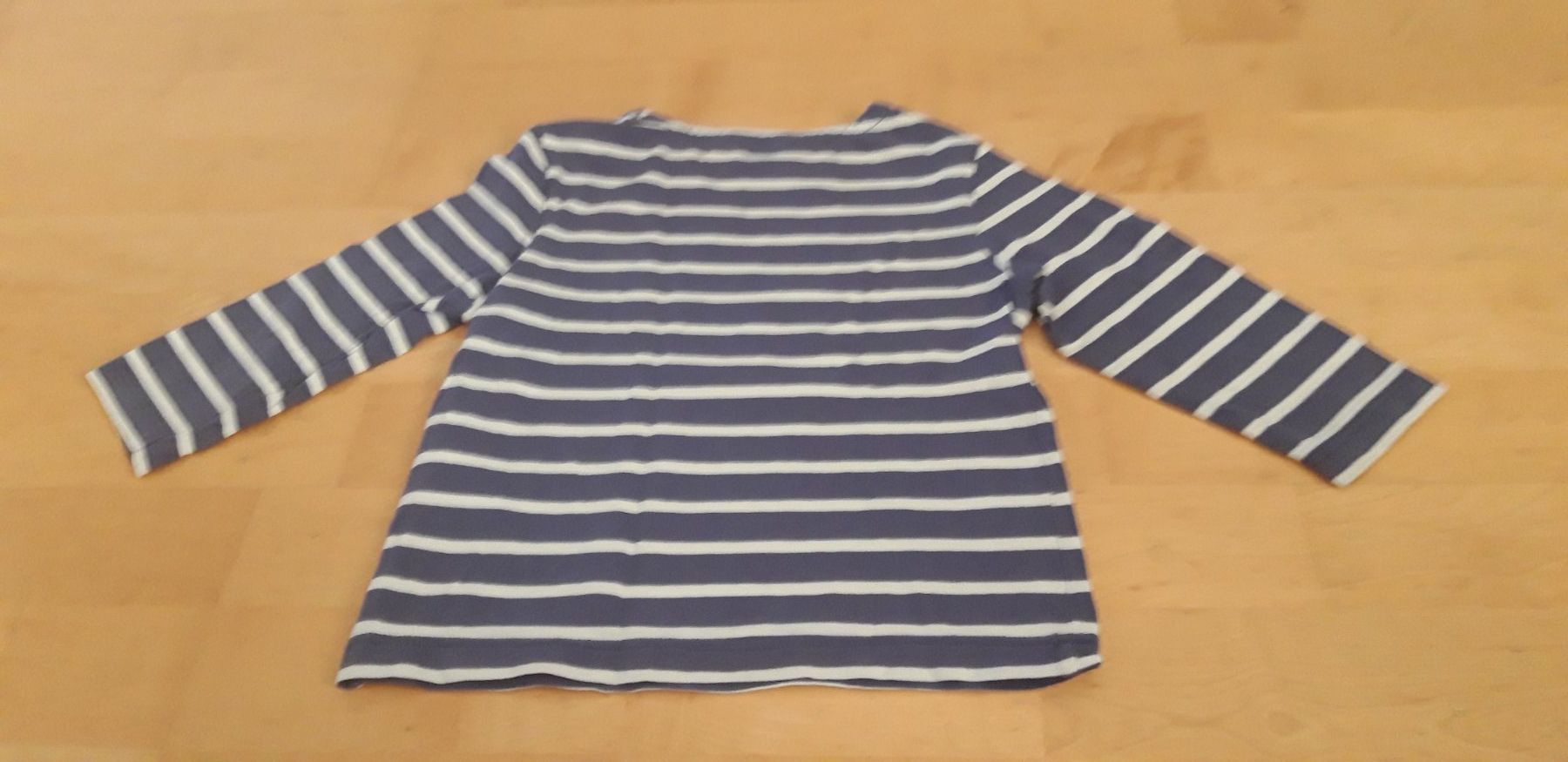 Camicie, Top & T-shirt: Bretonisches Langarmshirt Gr. 86/92 gestreift – Usato da Thürnen venduto da kru_88hd 1