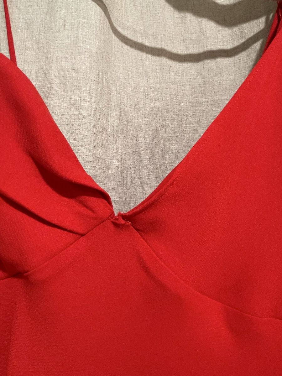 Zara Robes: Zara Kleid rot Grösse S, Polyester Versand + 9.- – D'occasion à Meilen par ana9 5