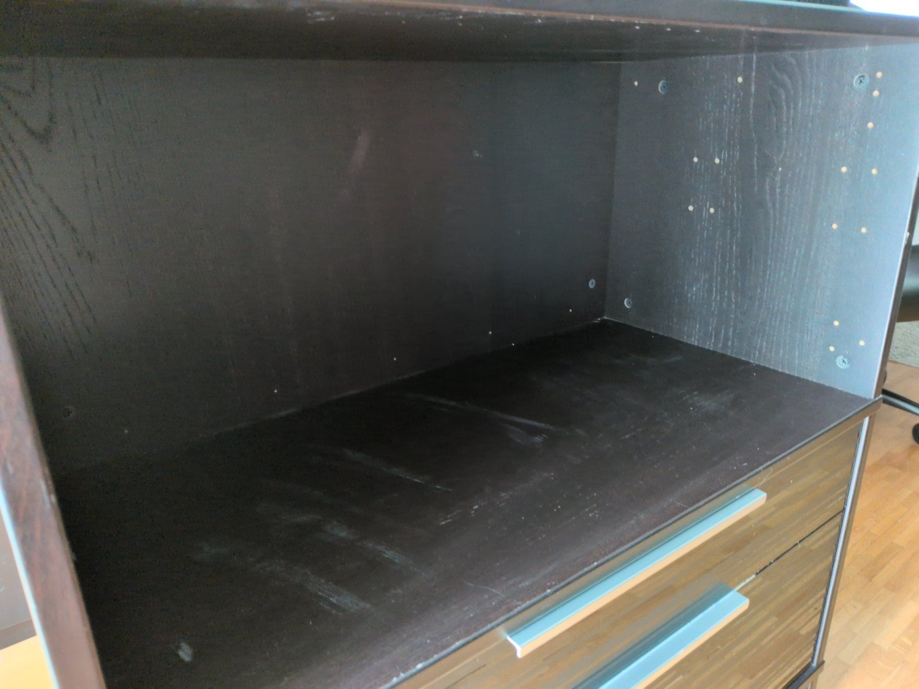 Ikea Commodes: Sideboard schwarz 2 Schubladen – D'occasion à Bäch Sz par _Sithis_ 4