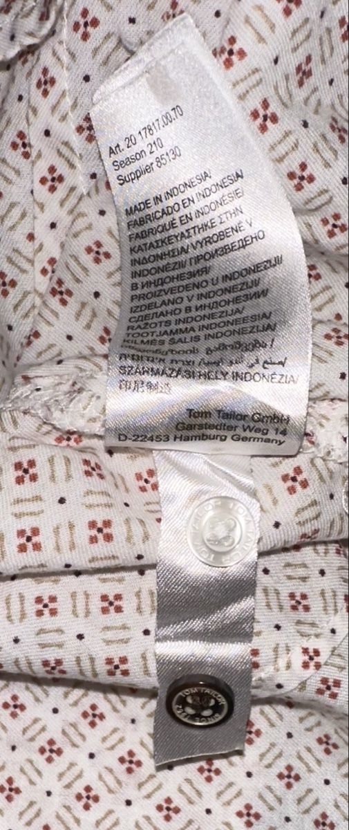 Tom Tailor Camicette: TOM TAILOR BLUSE GR. 38 – Usato da Unteraegeri venduto da MH203 9
