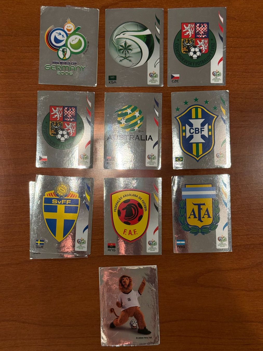 Panini Sammelbilder & Trading cards: FIFA World Cup Germany 2006 Sammelbild-Set – Gebraucht aus Küsnacht ZH von guetn8