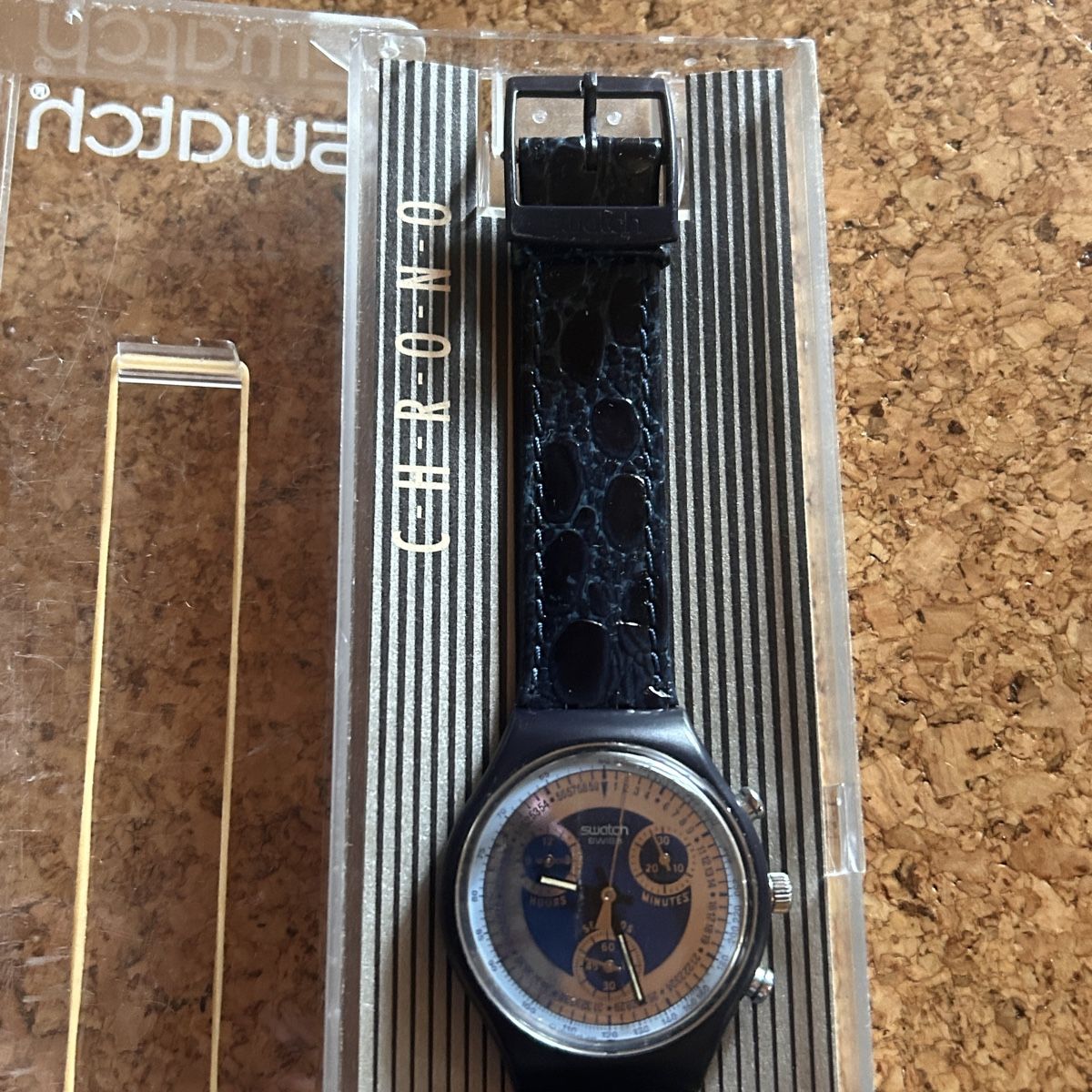 Swatch Orologi: Swatch chronograph schwarz – Nuovo (secondo la descrizione) da Laufen venduto da Bellavitaboom 1