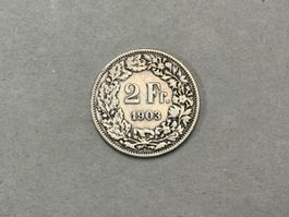 Schweiz 2 Franken 1903 