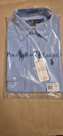 Ralph Lauren Hemd, Gr. S, Hellblau, Neu mit Etikett, Top!
