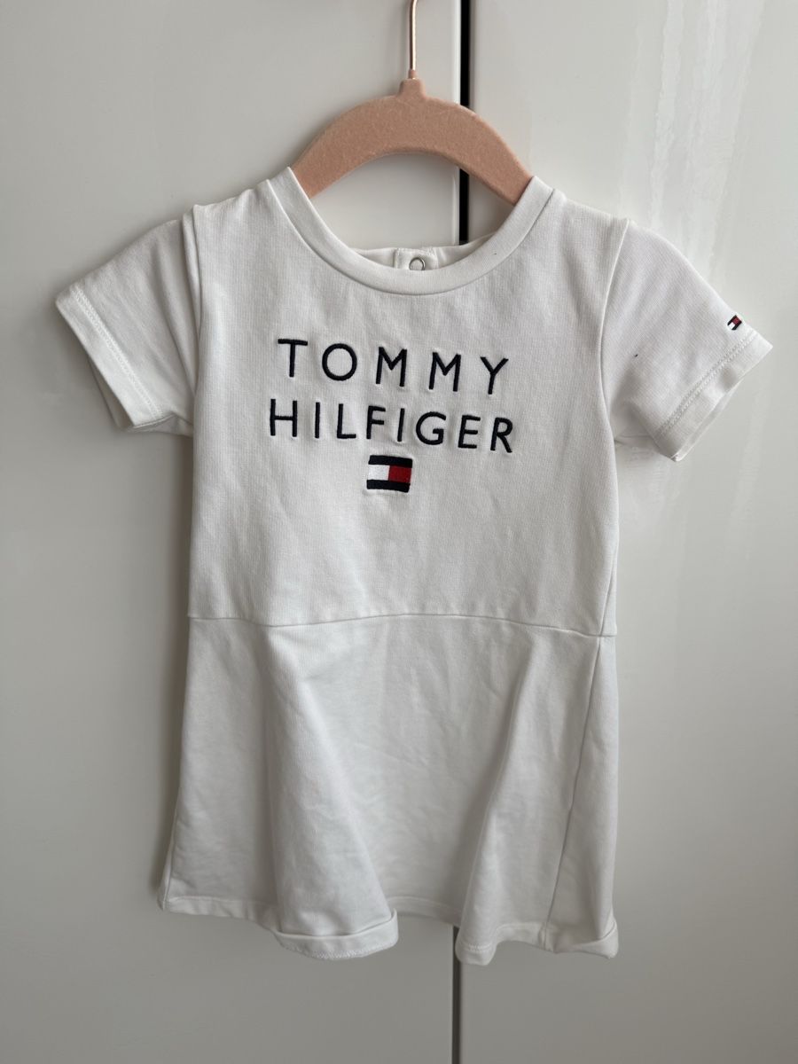 Tommy Hilfiger Vestiti & Gonne: Tommy Hilfiger Kleid weiss – Nuovo (secondo la descrizione) da Oberglatt ZH venduto da vabend
