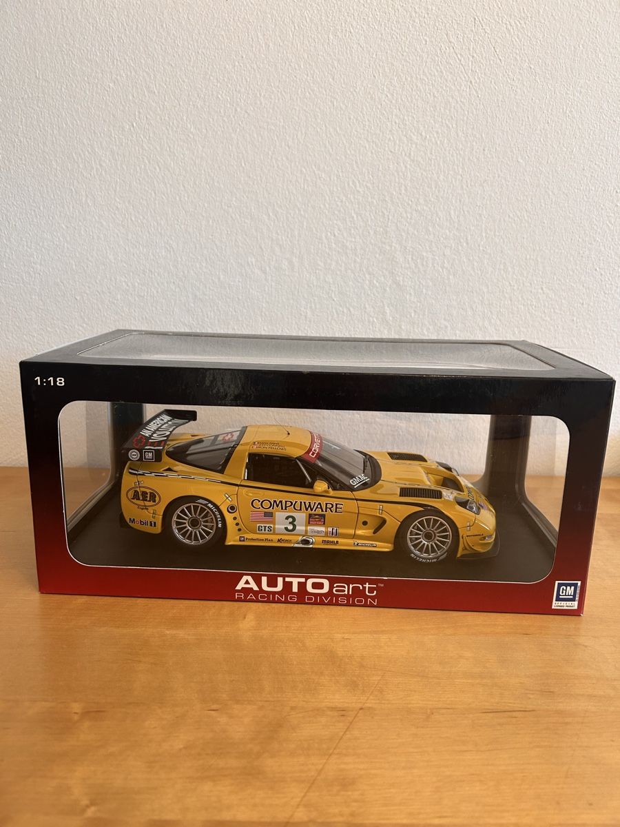 Autoart Modellini d'auto: Corvette C5R Alms GTS Class 2004 1:18 – Usato da Romanshorn venduto da tamiya_aul 1