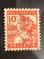 Schweiz 1915 Pro Juventute 10 Vollstempel BUCH 27.XII.15
