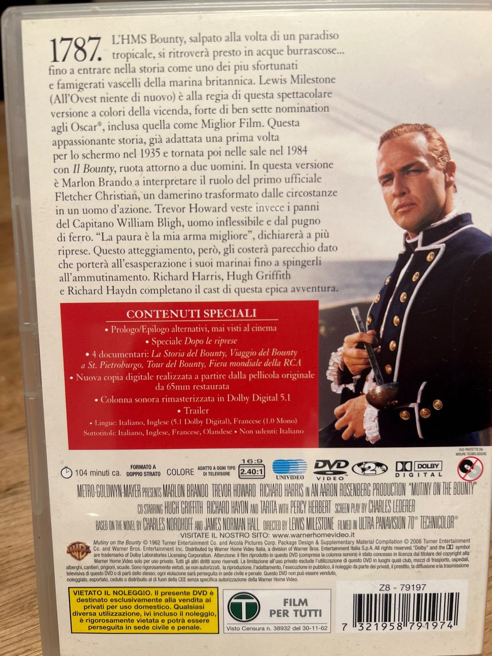 Tutti i DVDs: DVD Mutiny on the Bounty 2 Disc Set – Usato da Lugano venduto da bad_2t9b 1