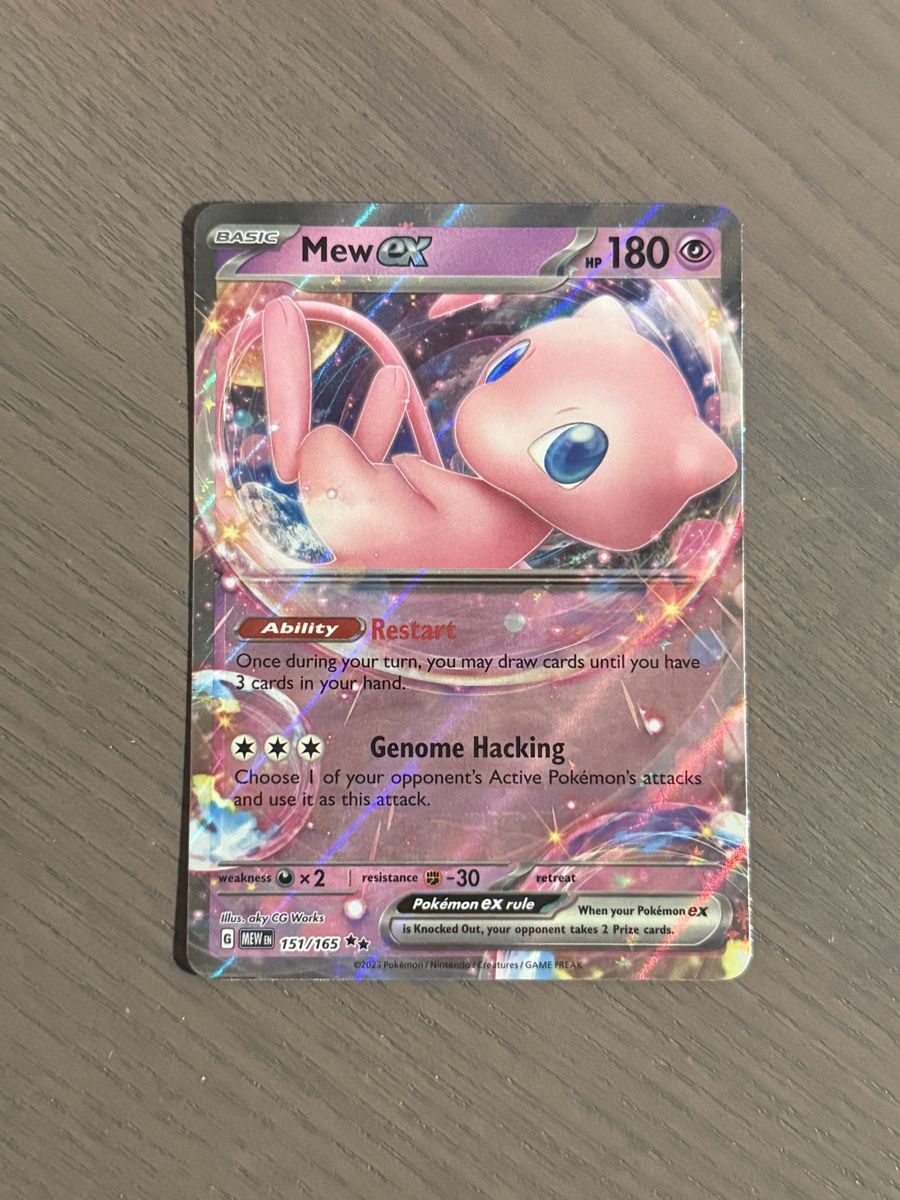 Pokémon Carte collezionabili: Pokémon 151 Mew EX 151/165 ENG – Nuovo e nell'imballaggio originale da Thônex venduto da retrolovech