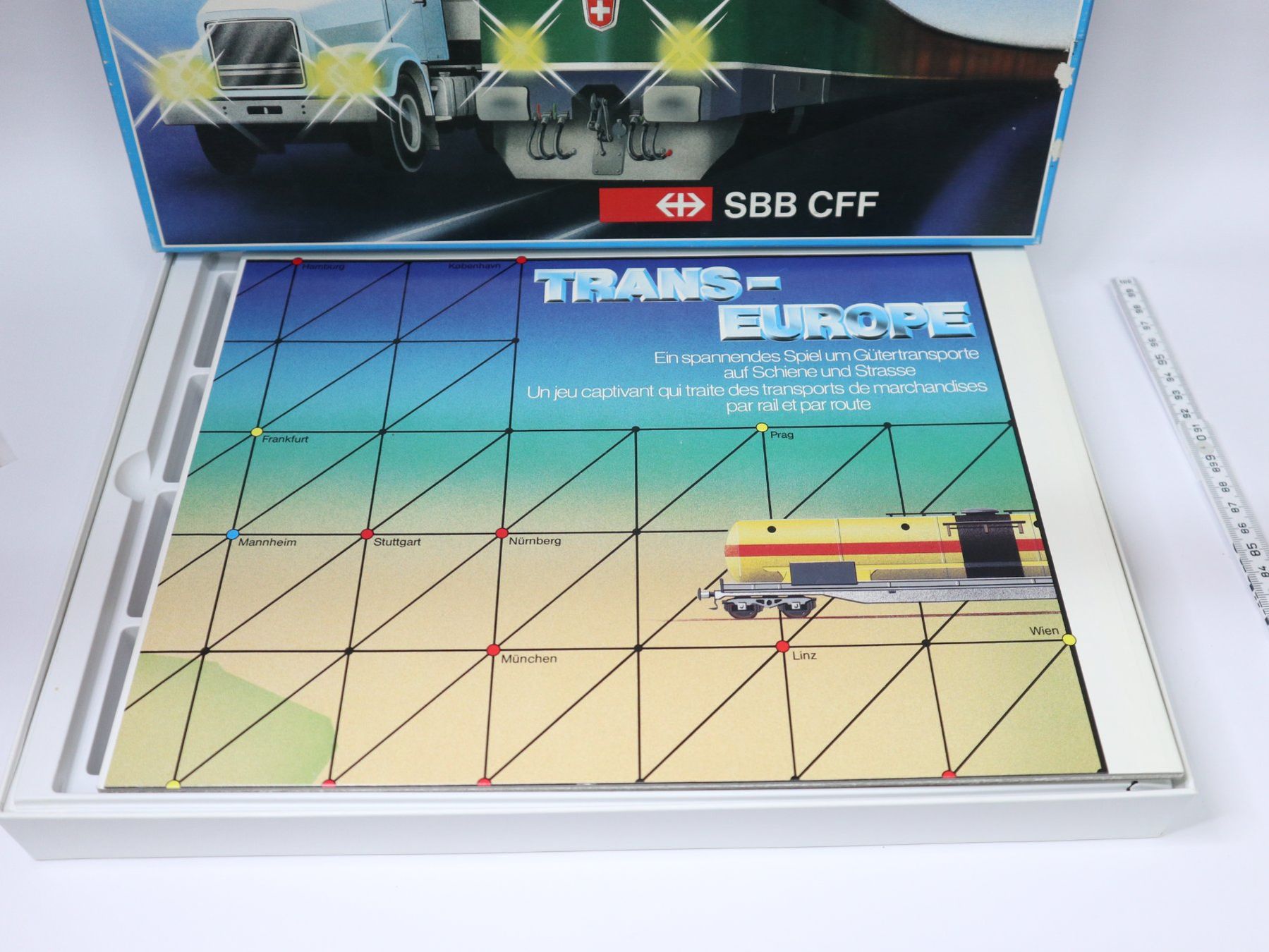 Giochi: 1983 SBB Trans Europe Spiel CFF – Usato da Eschenbach SG venduto da Astalavista 1