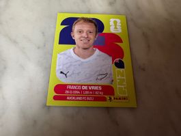 Panini Fifa WM 2026 Francis De Vries Sticker NZL 8