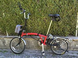 Brompton M3L (C-Line) + Zubehör und Mountain Drive!