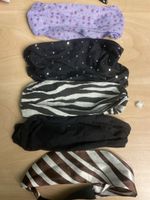 Haarbänder Set, 5 Stk., Stoff, verschiedene Muster, Top