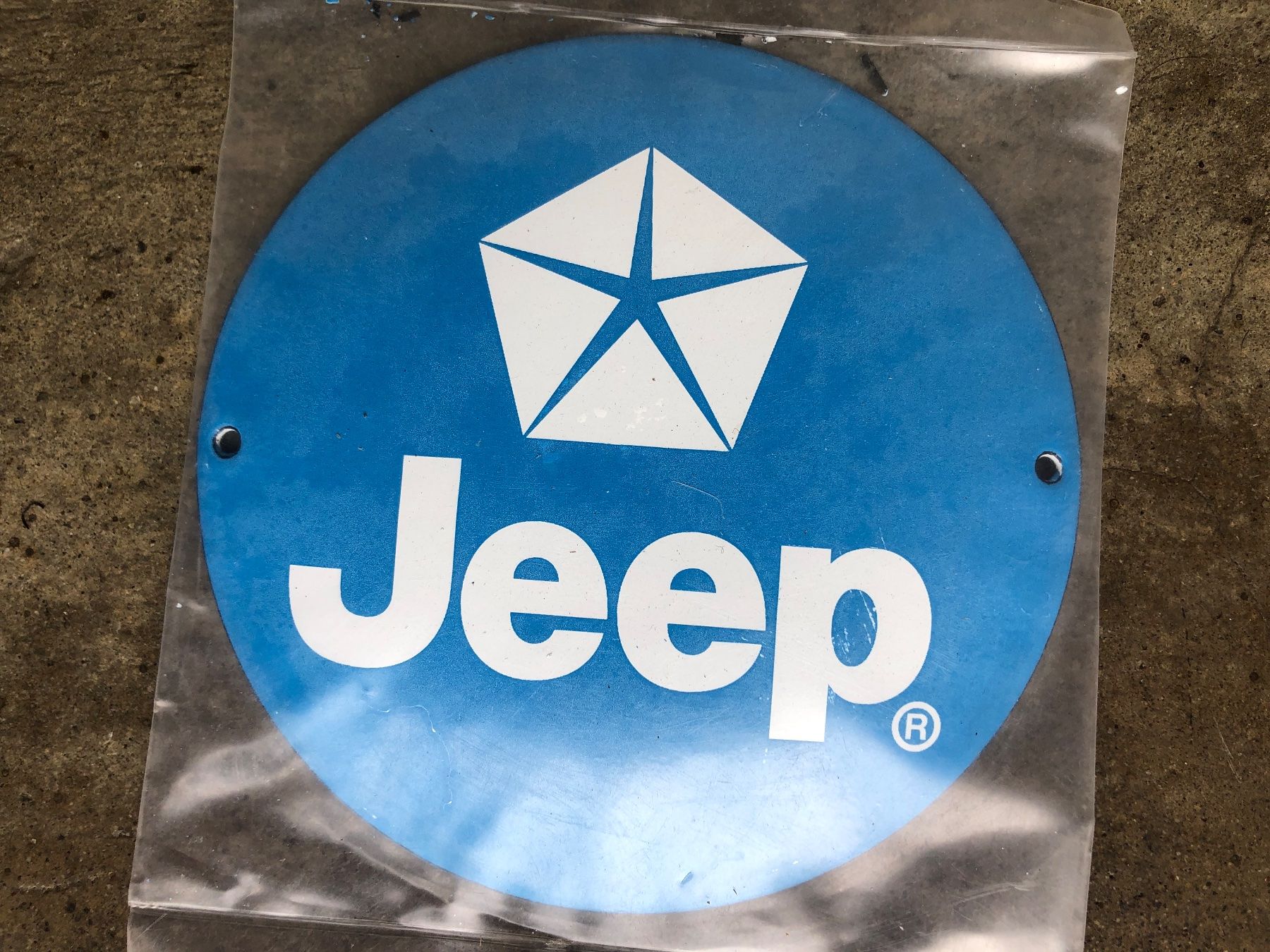 Schilder: Jeep Chrysler – Neu (gemäss Beschreibung) aus Reinach AG von rares75