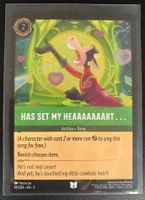 Lorcana FOIL HAS SET MY HEAAAART 94/204 EN-3 Uncommon