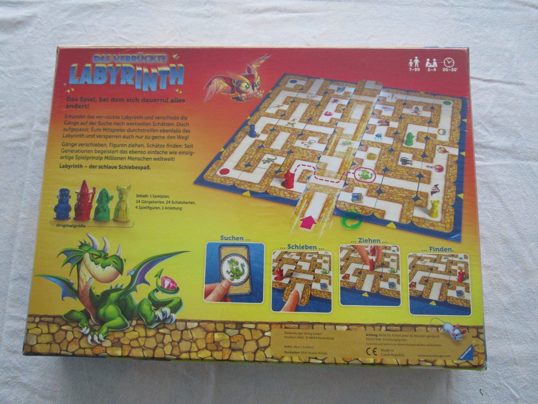 Ravensburger Giochi: Labyrinth / Brettspiel – Nuovo e nell'imballaggio originale da Grenchen venduto da Uhus15 1
