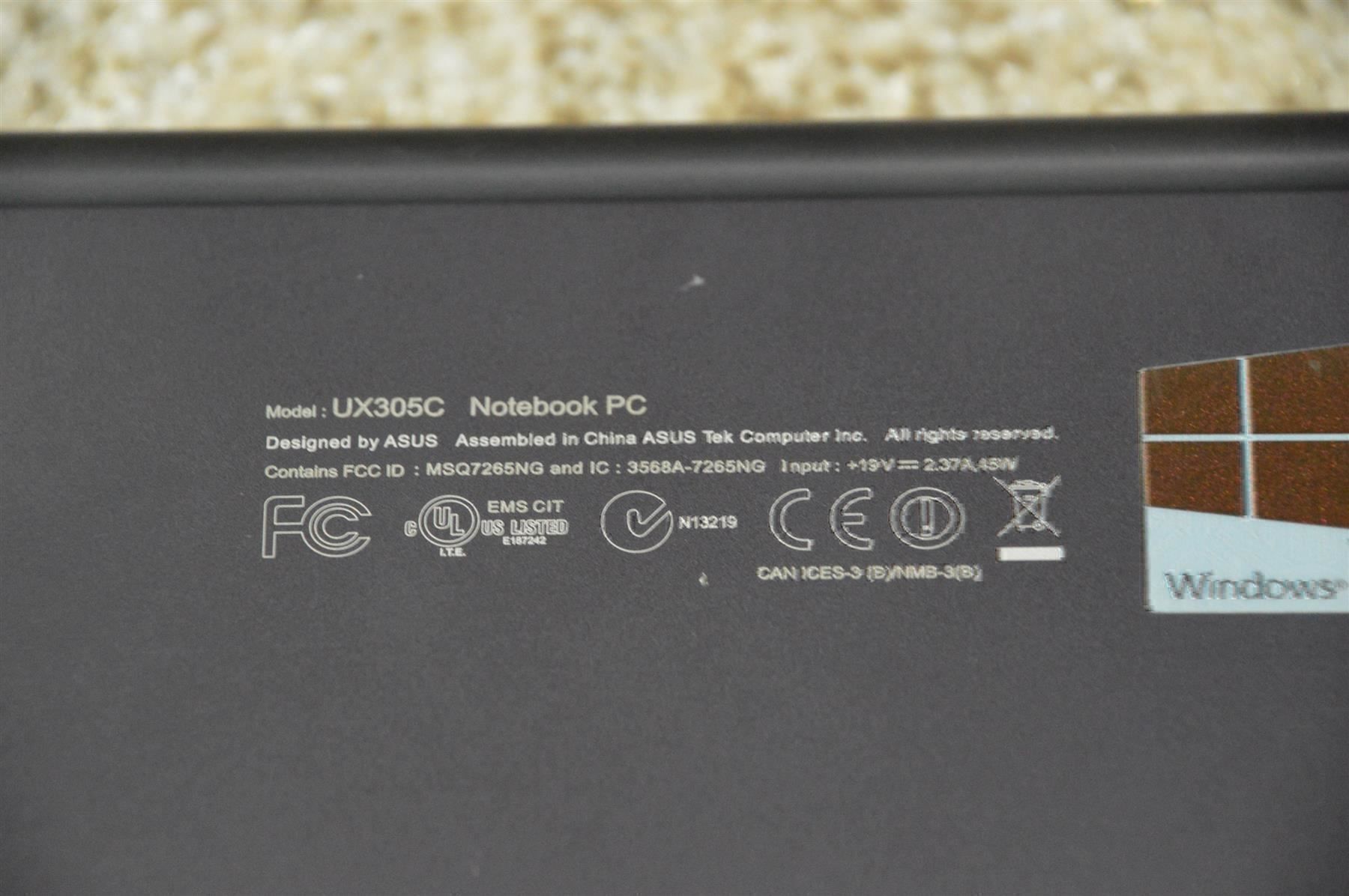 Asus Notebook: Notebook ASUS Zenbook UX305C 13,3" – Usato da Collonges venduto da arashee 6