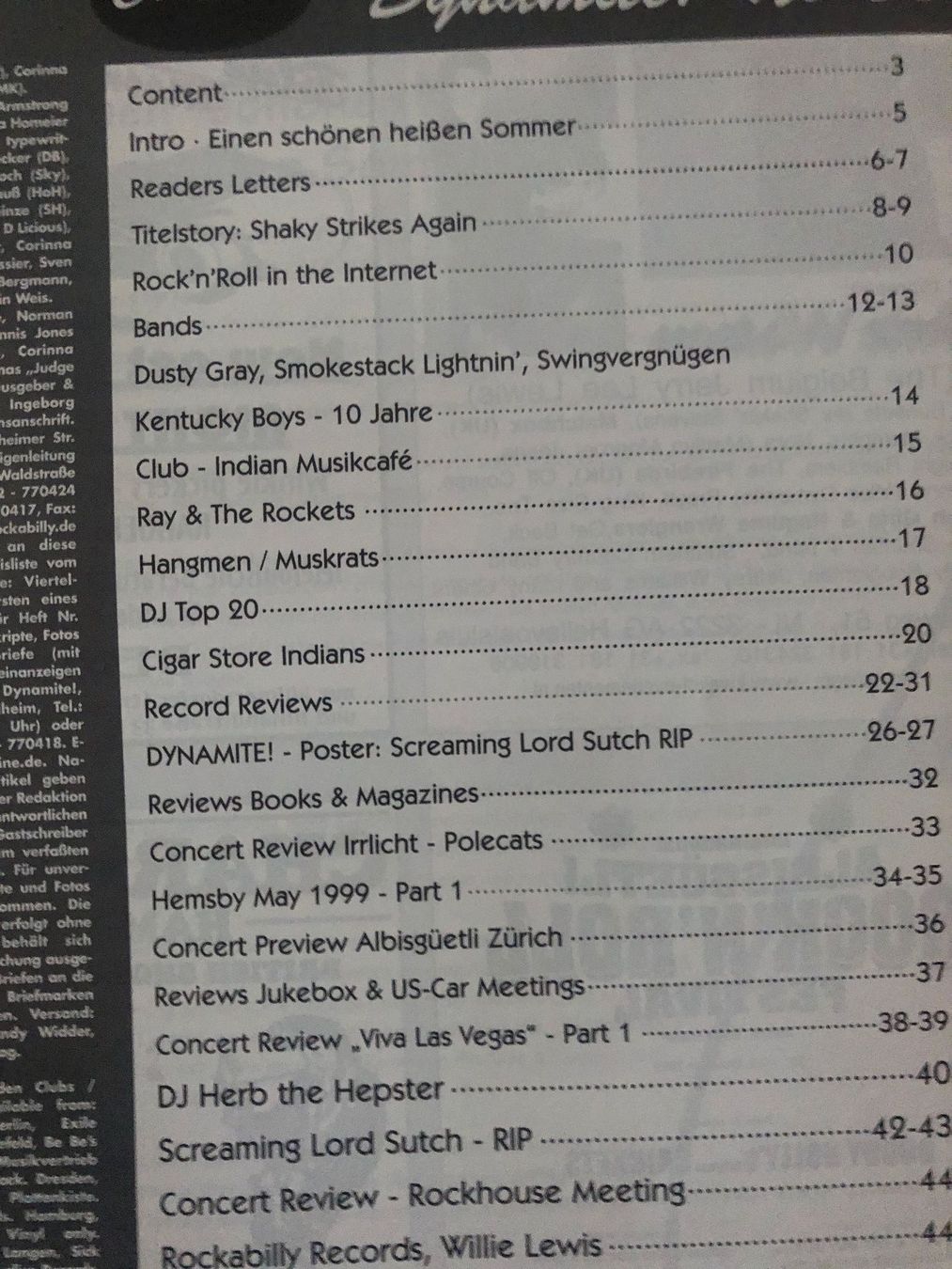 Riviste & Magazine: Rockin' Fifties Nr. 47 und Dynamite Nr 22 – Usato da Niederhasli venduto da Hsoz 1