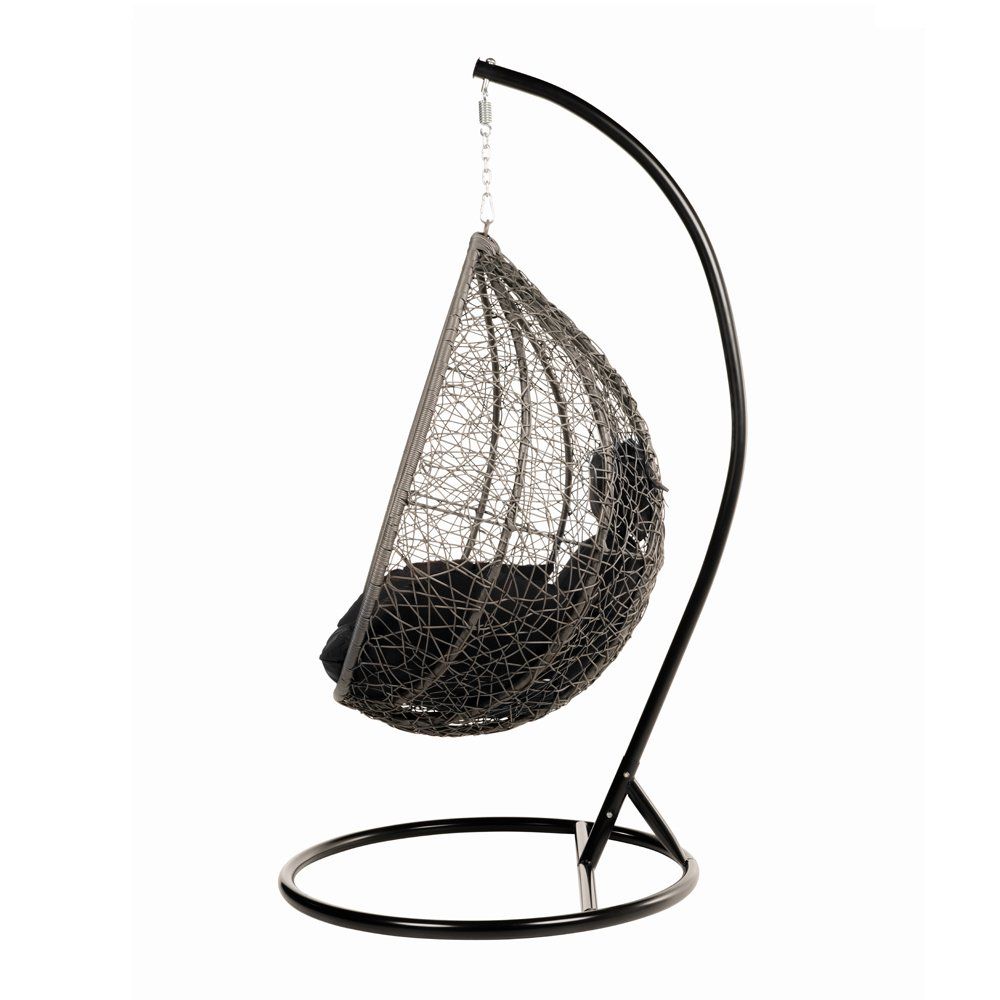 Poltrone pensili da giardino: 21362 - Polyrattan Hängesessel CUBA - SCHWARZ – Nuovo e nell'imballaggio originale da Wallenwil venduto da toesstal-vertrieb 7