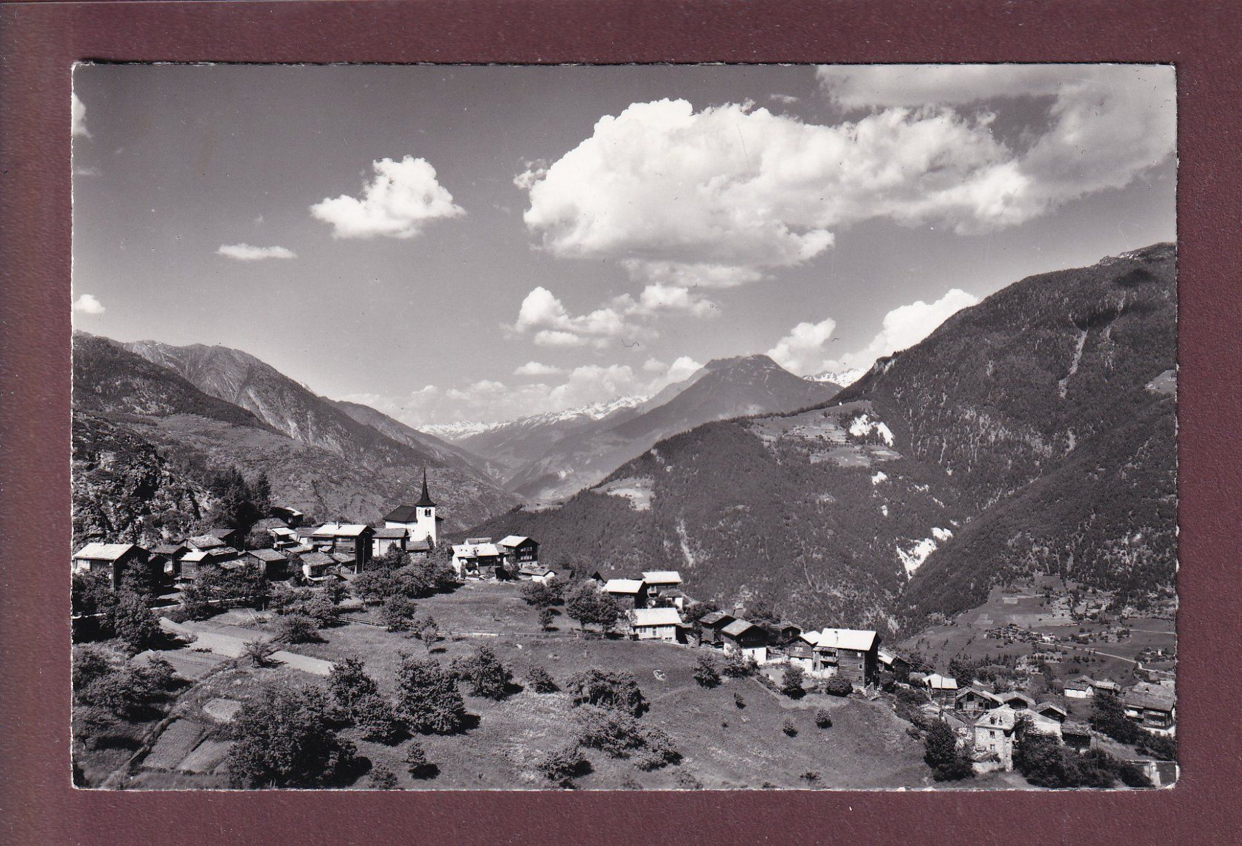 Cartoline postali: ZENEGGEN - Rhonetal – Usato da Pully venduto da nicecards