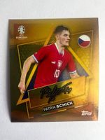 Topps Euro 2024 CZE SP Patrick Schick GOLD mit Unterschrift