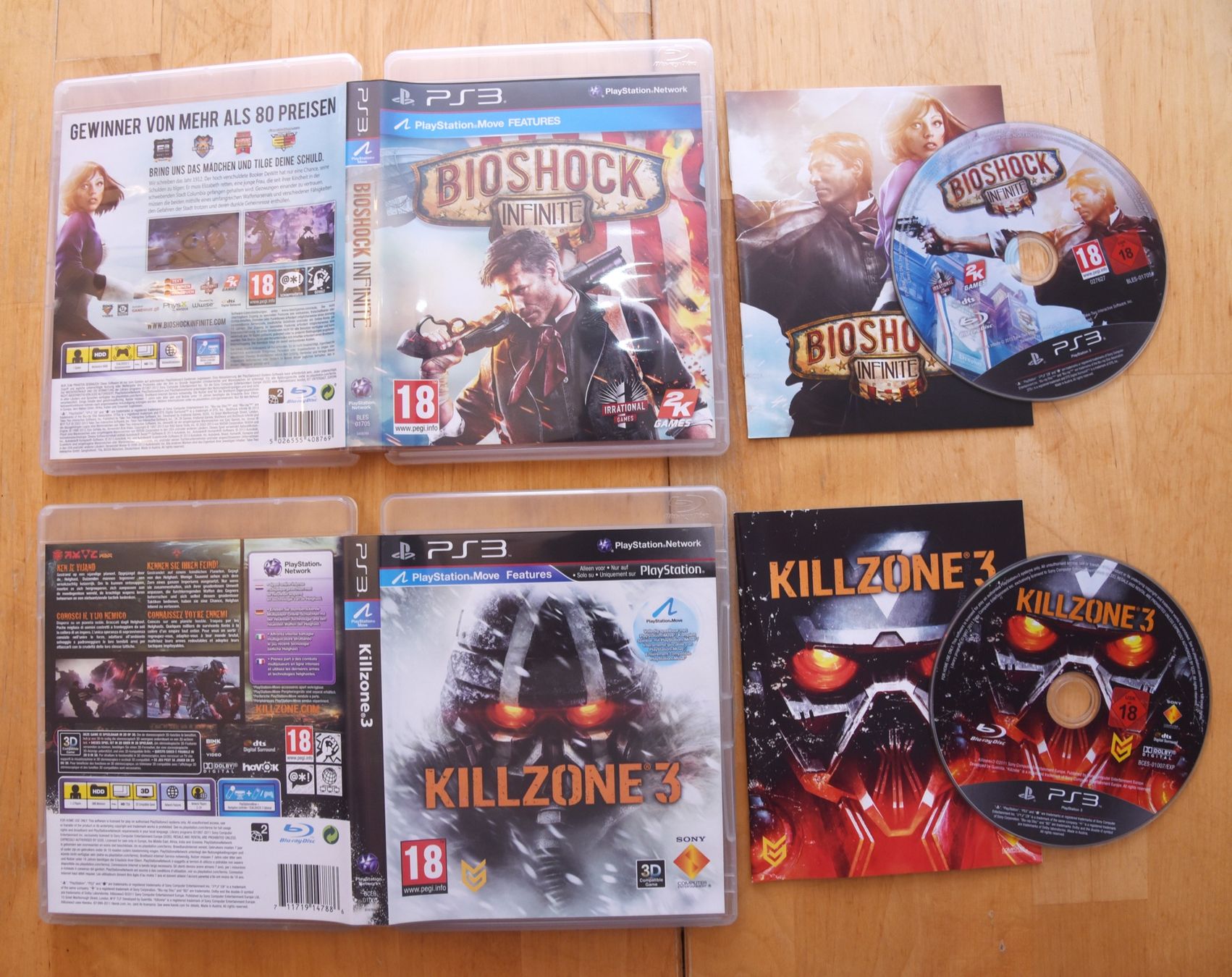Giochi: Bioshock Infinite + Killzone 3 (CIB) – Usato da Frenkendorf venduto da gelbeZinnie