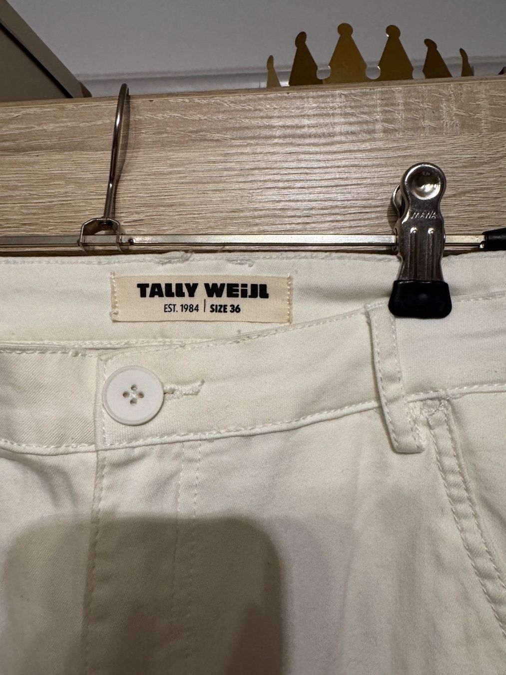 Tally Weijl Jeans: Jeans blanc – Neu (gemäss Beschreibung) aus Montreux von Izapechee 2