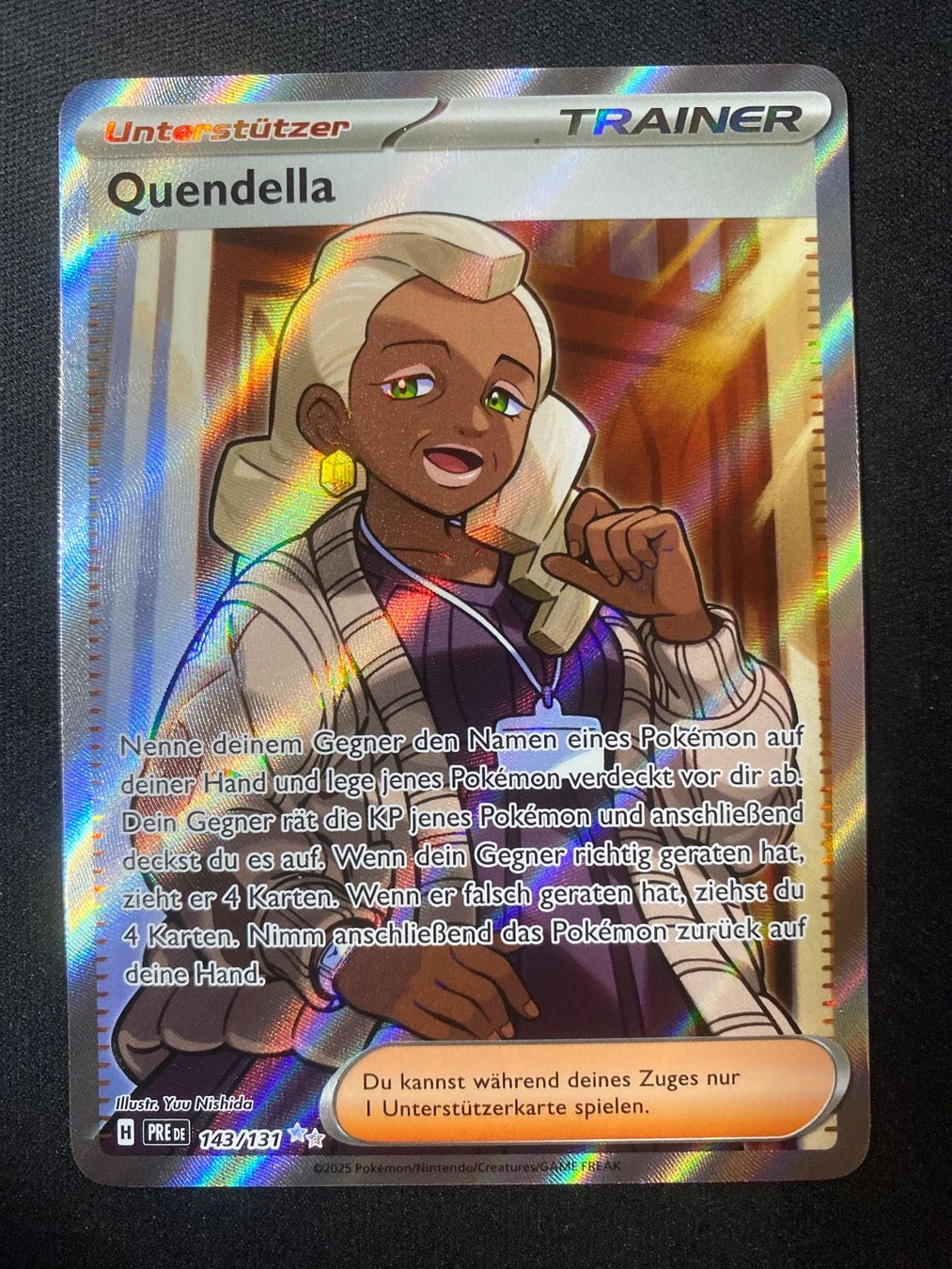 Pokémon Carte collezionabili: Quendella 143 - Tyme - Prismatic Evolutions - DE – Nuovo (secondo la descrizione) da Hausen AG venduto da Shrade