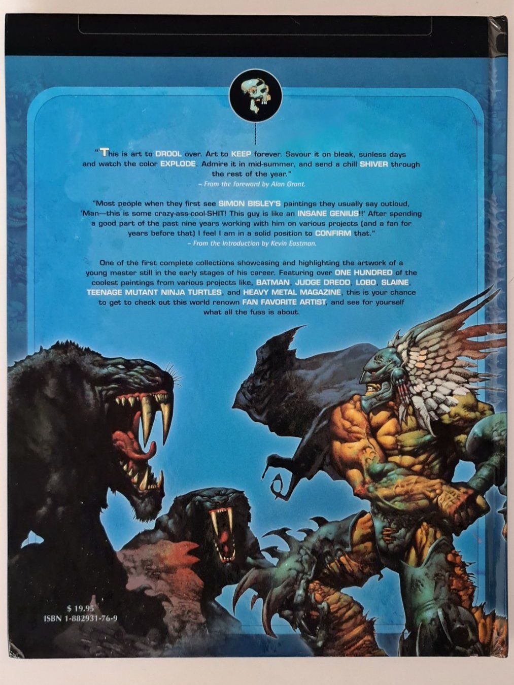 Fumetti: Simon Bisley Art Book, Heavy Metal , DC Comic – Usato da Aesch BL venduto da pri_fp8t 1