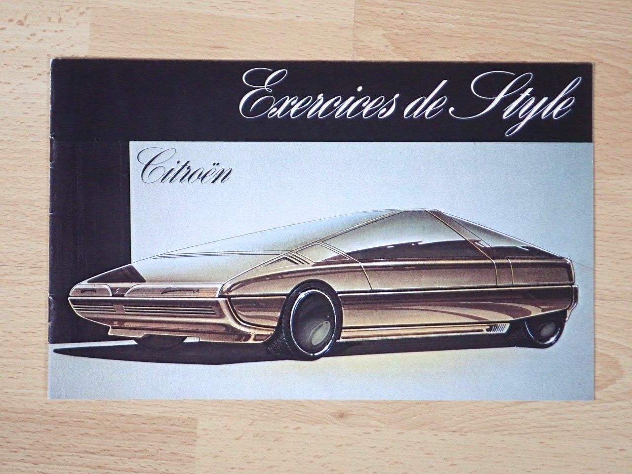 Citroën Documenti: Citroen Karin Prototype - Prospekt 1980 - Y008 – Usato da Winterthur venduto da 602ccm