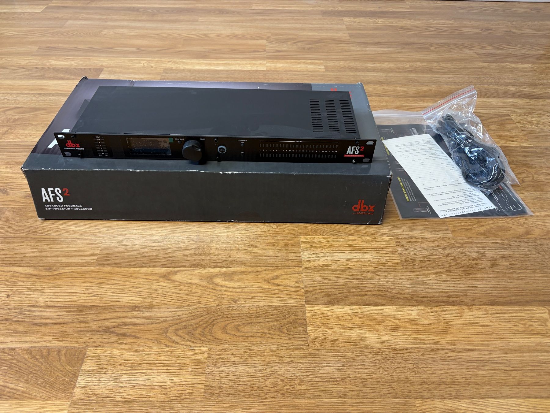 Dbx Egaliseurs: dbx AFS2 Advanced Feedback Suppression Processor – D'occasion à Knonau par Digisteff 1