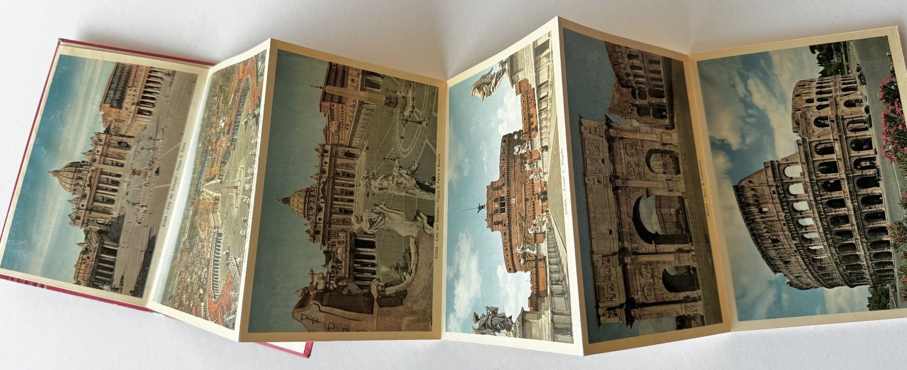 Album: Leporello di Roma, Antik mit Städteplan – Usato da Zürich venduto da Octopus-275 2
