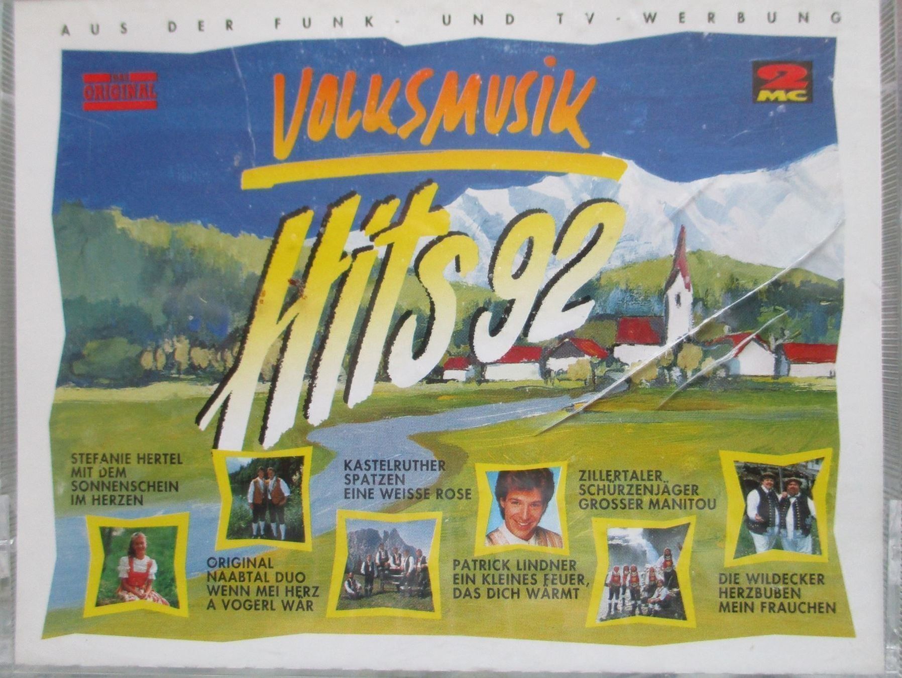 Kompaktkassetten: Volksmusik Hits 92 MC / Kassetten – Gebraucht aus Flumenthal von novbra