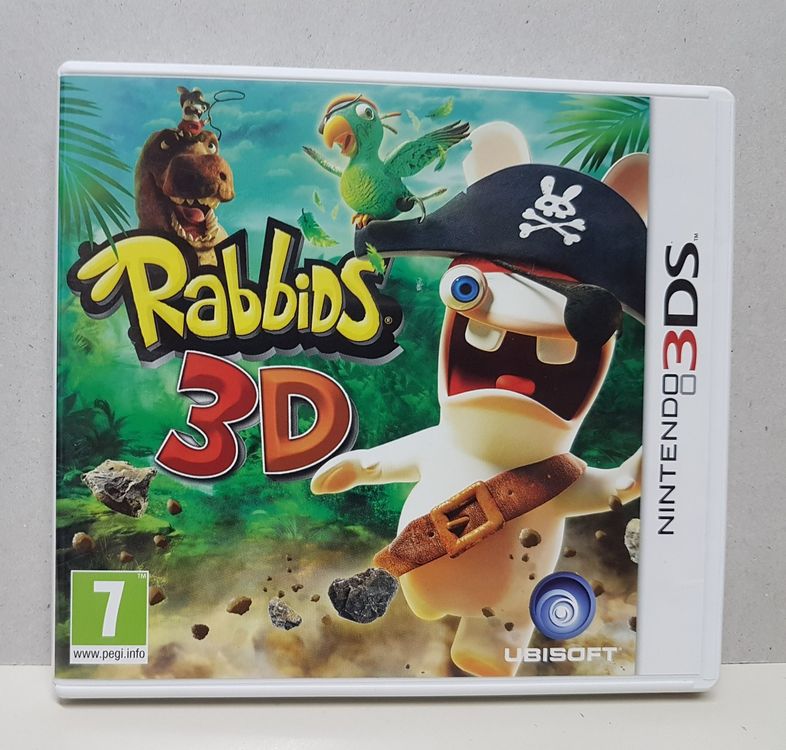 Rabbids 3D Jump + Run-Abenteuer 3DS (Gebraucht) in Schüpfheim für CHF ...