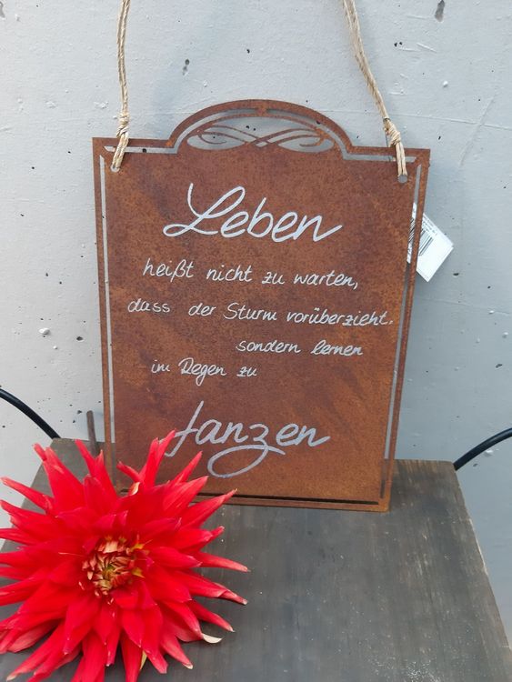 ROST schild mit Spruch Kaufen auf Ricardo