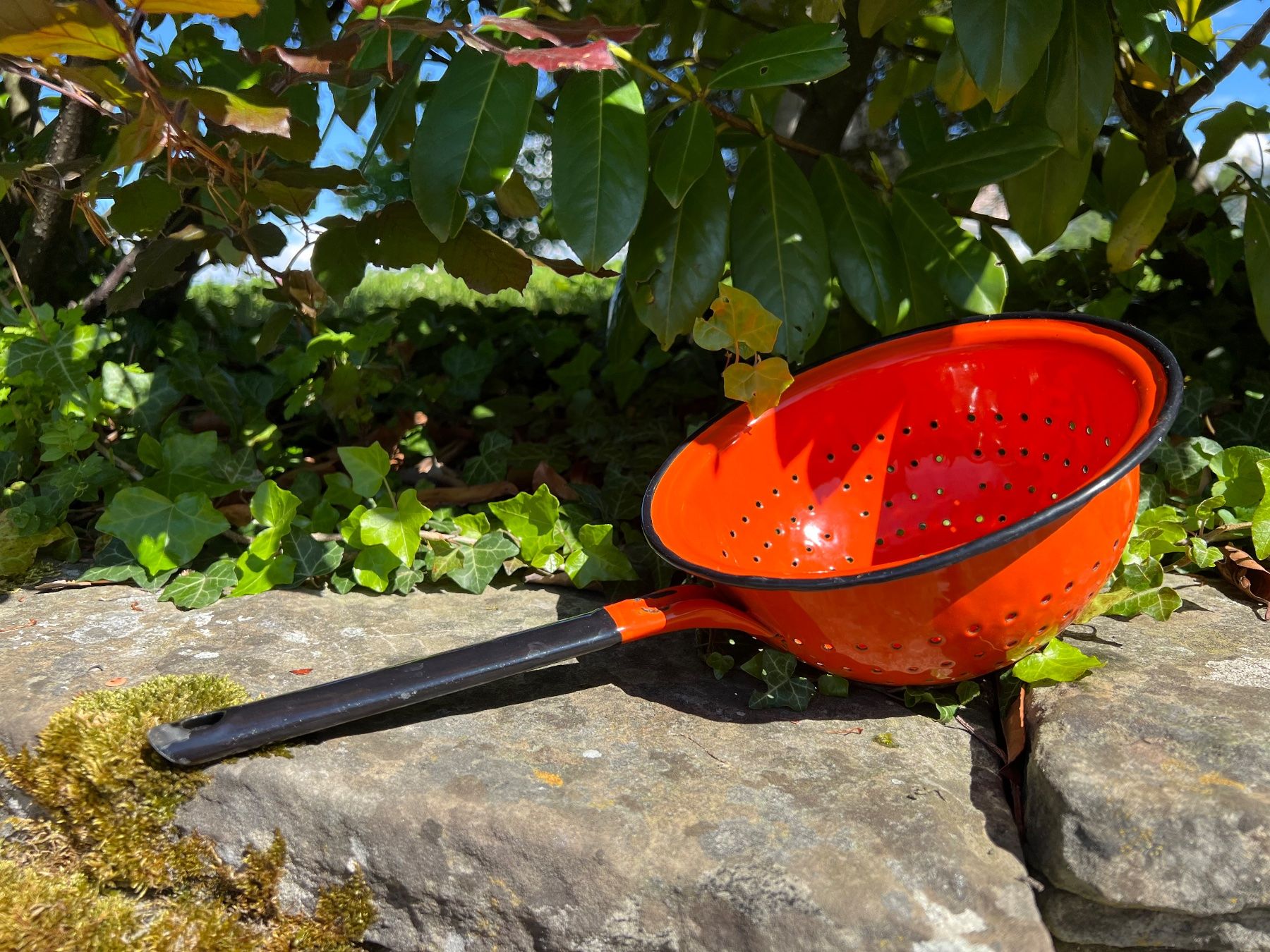 Elettrodomestici da cucina: Vintage Küchensieb - Emaille - Shabby – Usato da Walzenhausen venduto da Cerna007 1