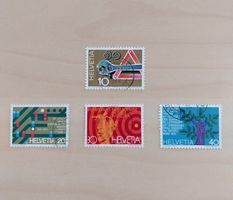Set de Timbres CH 1972