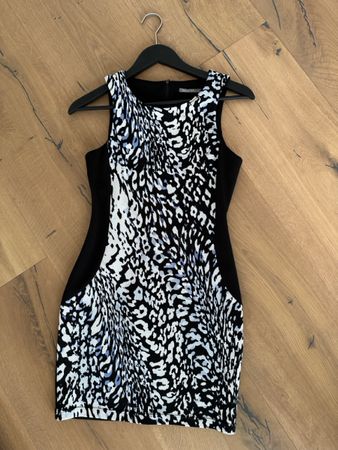 Gaudi Etui Damenkleid XS Schwarz/ Leo